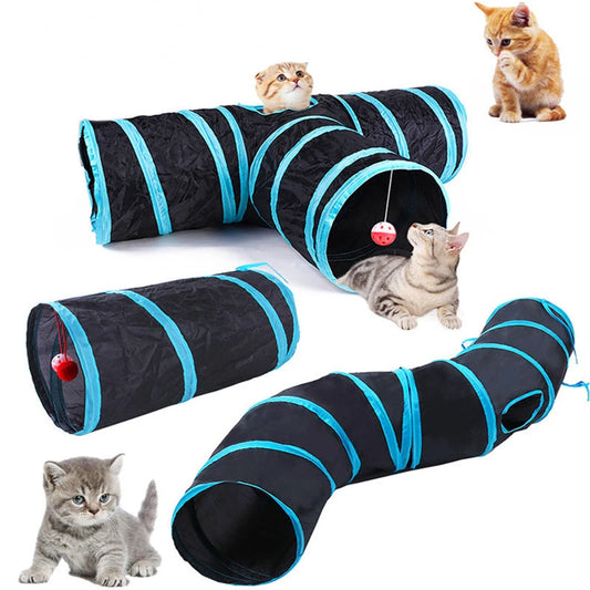 Cat Toy Breathable Drill Barrel for Indoor loud paper